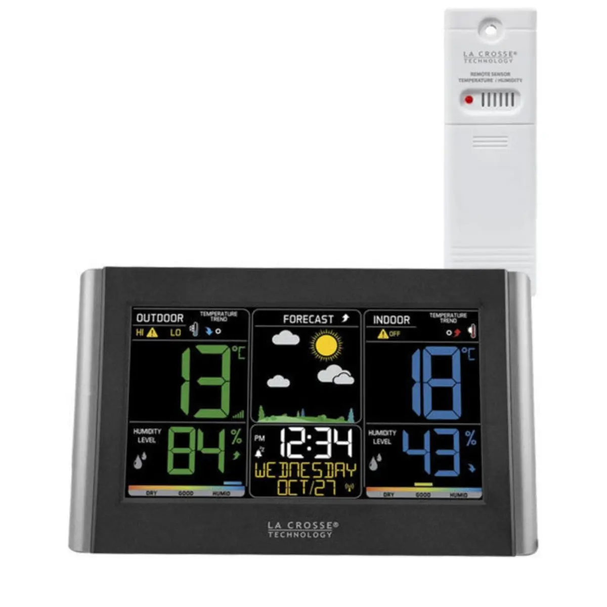 La Crosse C85845v3-Int Wireless Colour Weather Station 1