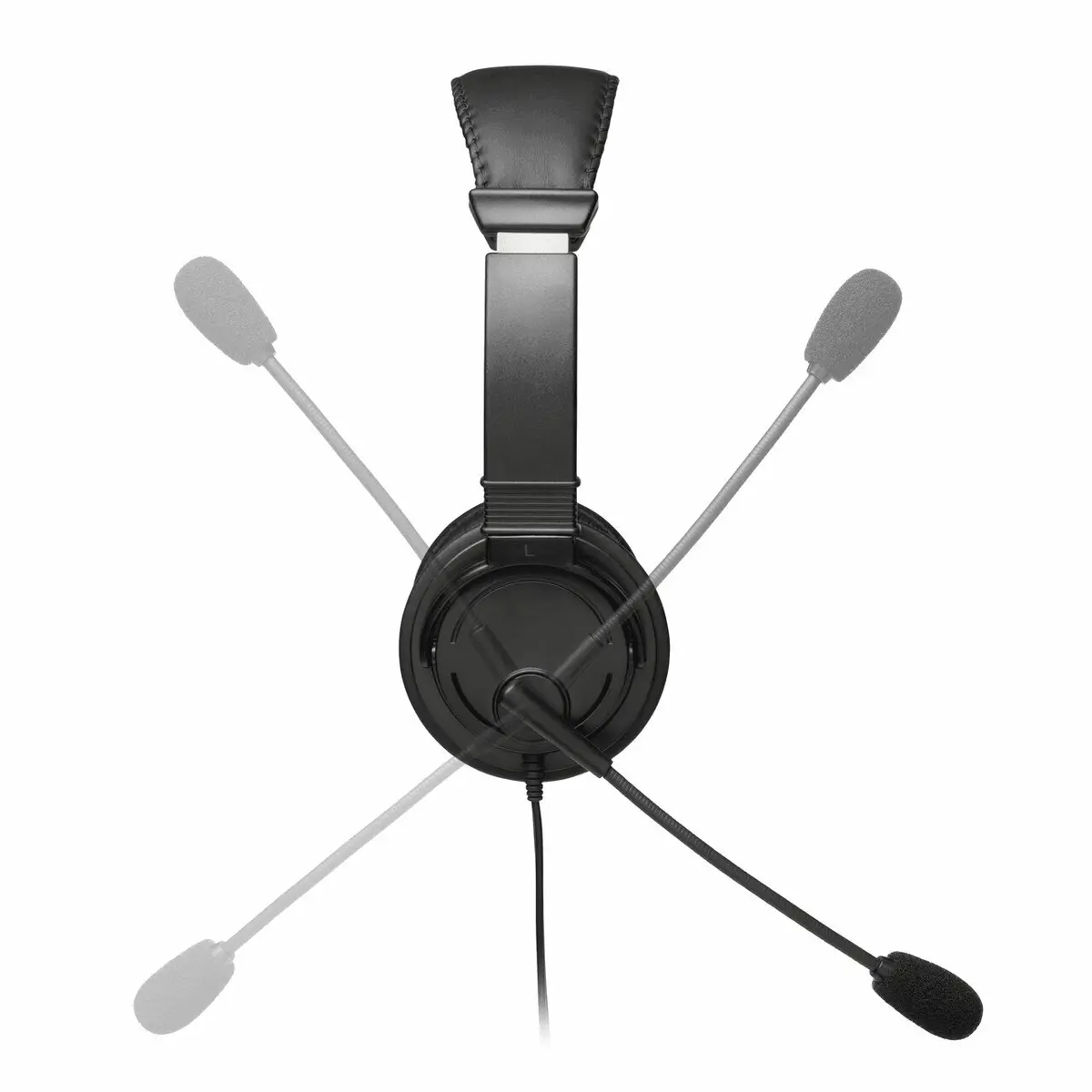 Kensington Hi-Fi Usb Headphones Headset With Microphone Black 2