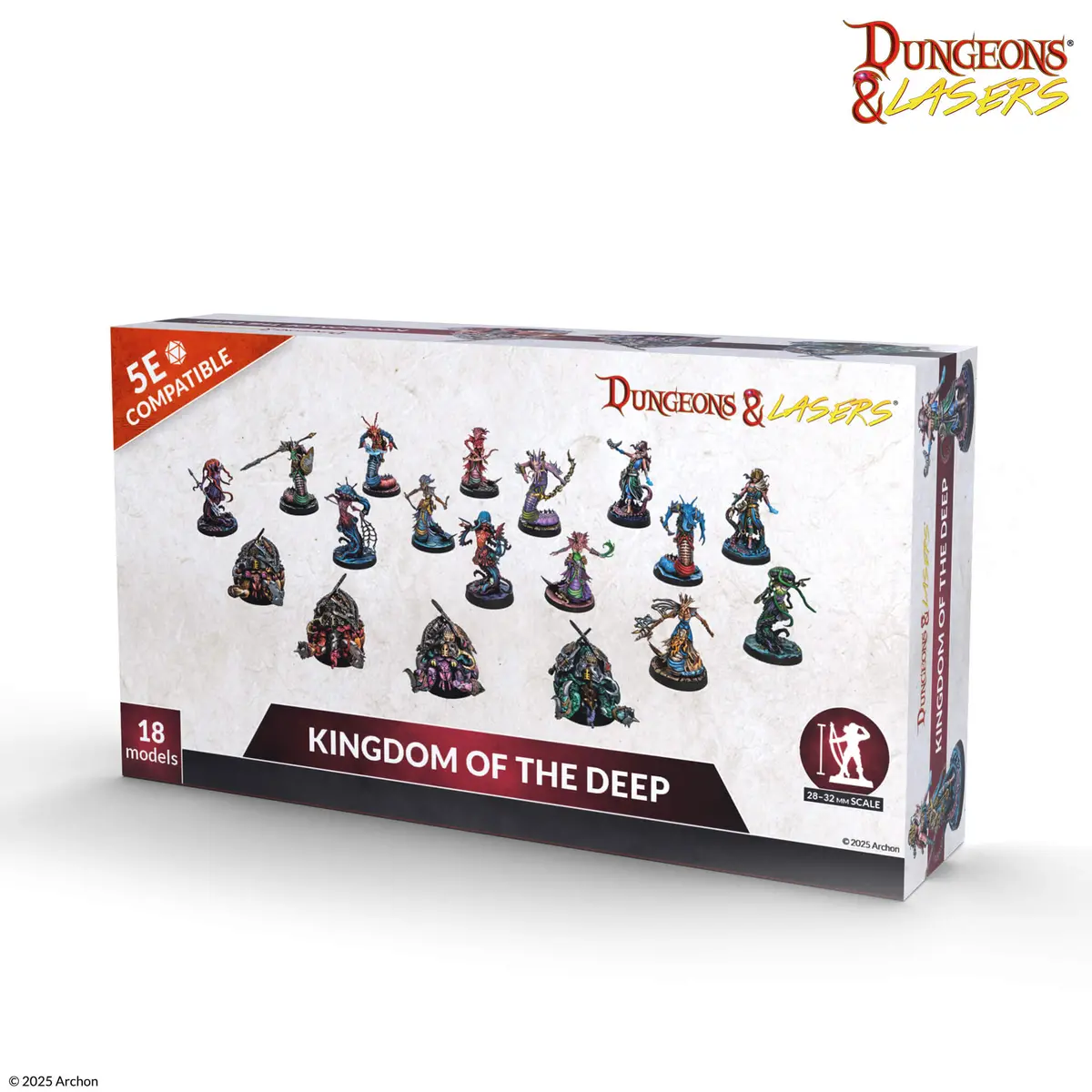 Dungeons & Lasers: Miniatures Kingdom Of The Deep 2