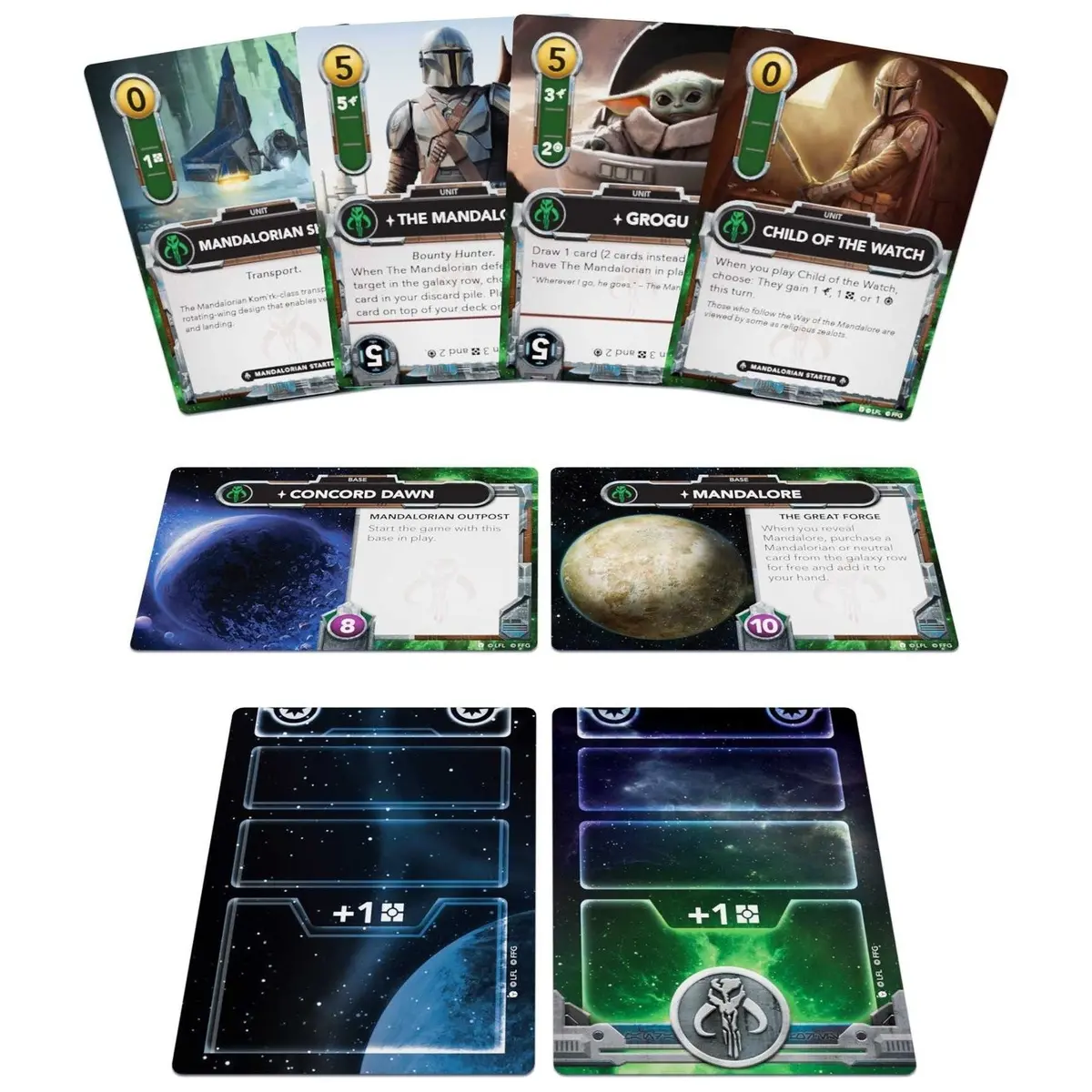 Star Wars The Deckbuilding Game - Mandalorian Faction Pack Expansion Game 2