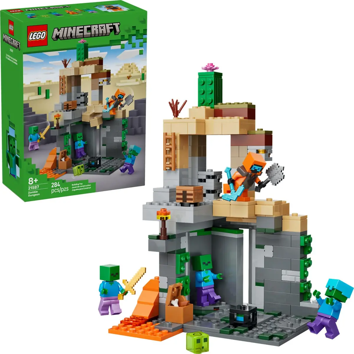 Lego 21587 Zombie Dungeon - Minecraft 1