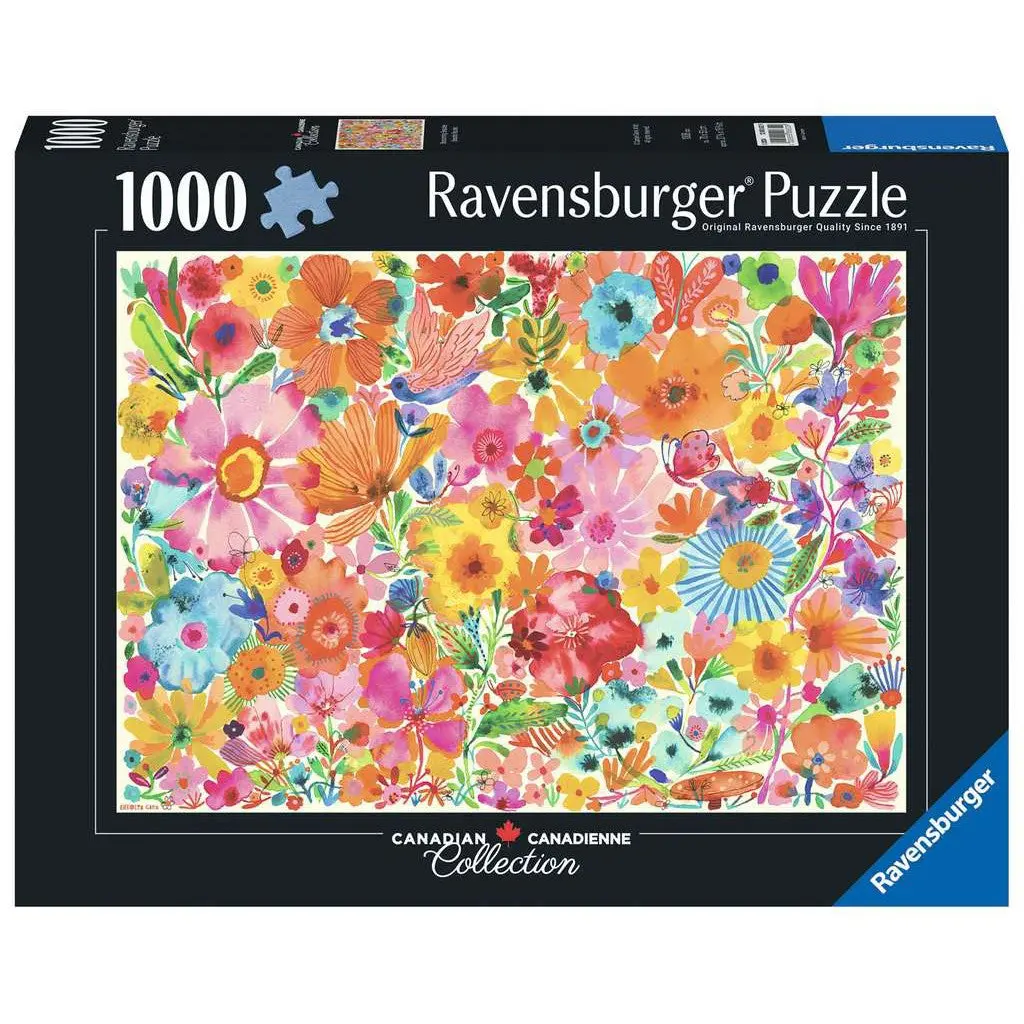 Ravensburger 1000Pc Blossoming Beauties Puzzle 1