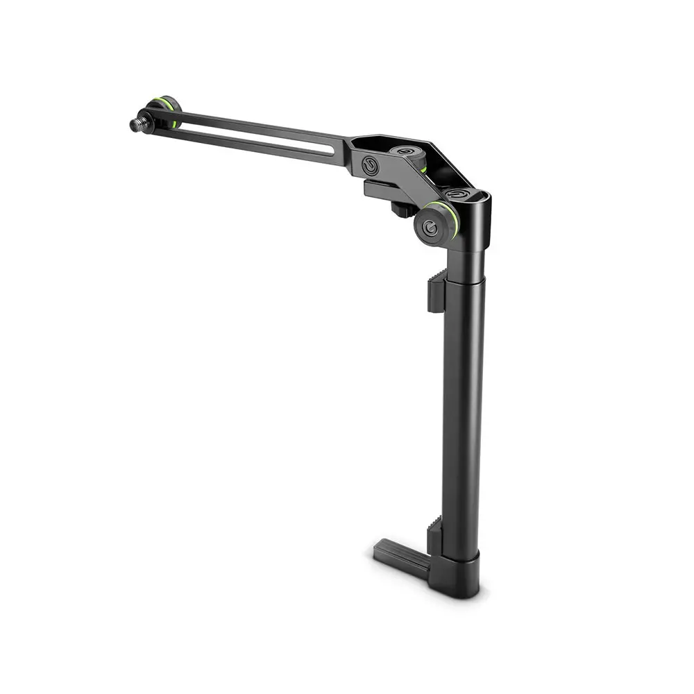 Gravity Mscabcl01s Short Version Clamp Mic Holder/Stand Black 1