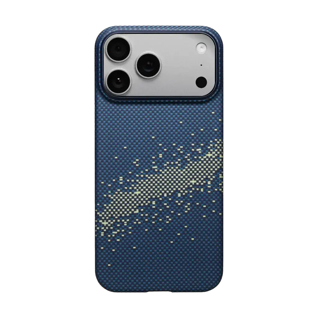 Pitaka Aramid Fibre Starpeak Ultra-Slim Case For Iphone 17 Pro Max(Milky Way Galaxy) 1
