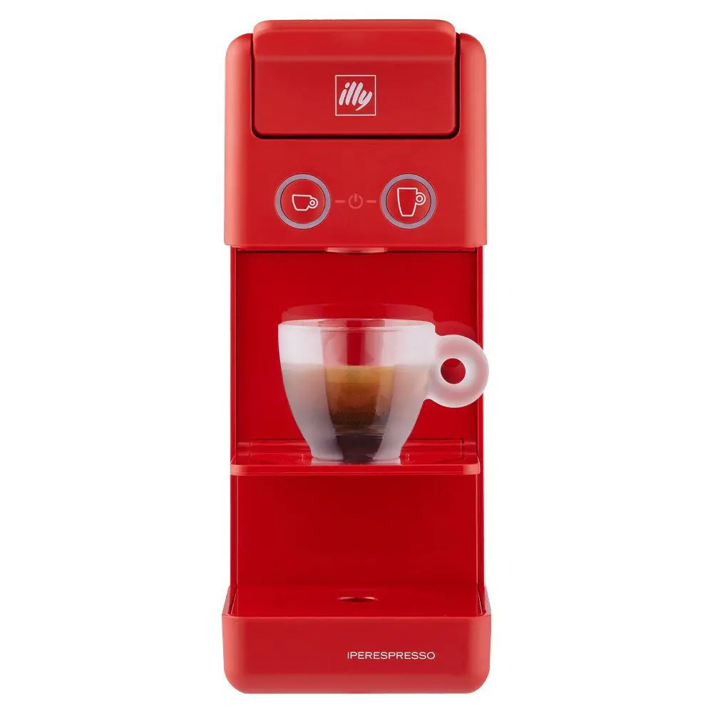 Illy Y3.3 Iperespresso Pod/Capsule Espresso Coffee Machine/Maker (Rossa/Red) 1
