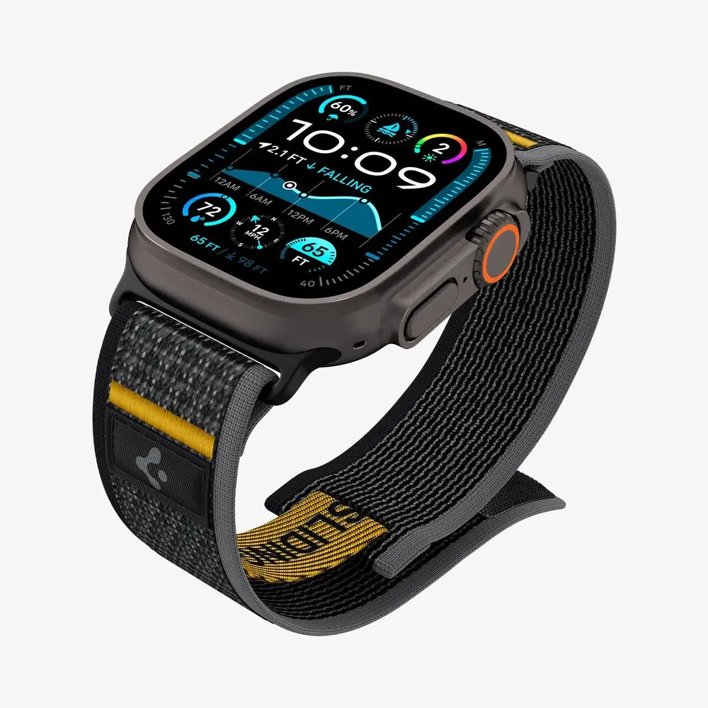 Spigen Apple Watch 42-49Mm Athlex Air Wristband (Active Black) 2