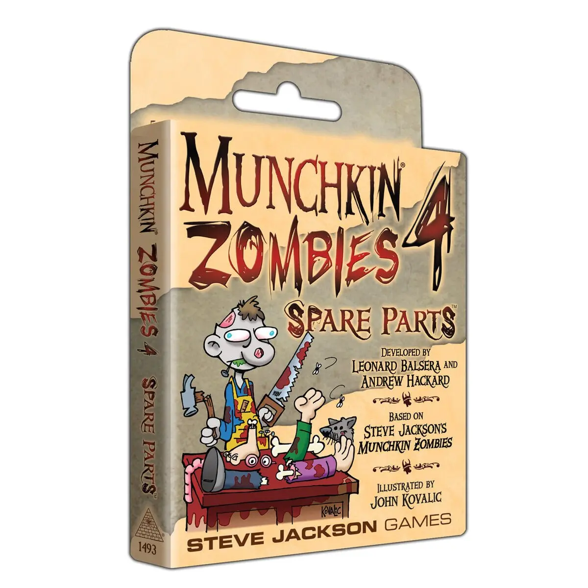 Steve Jackson Games Munchkin Zombies 4 Spare Parts Board Game 1
