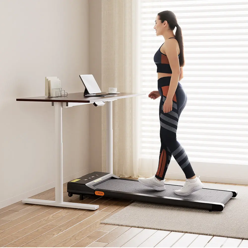 Artiss 400Mm Treadmill Electric Walking Pad With 120Cm Automatic Standing Desk 2