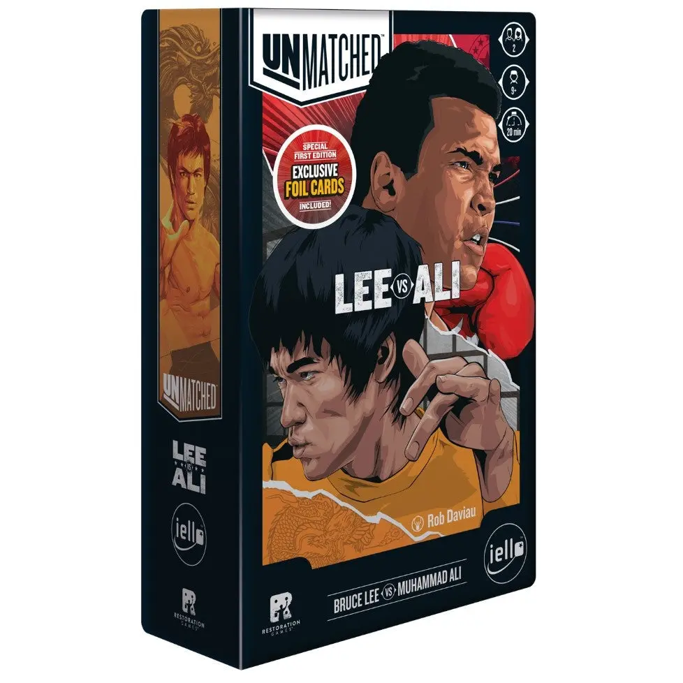 Iello Unmatched Lee Vs Ali Game 1