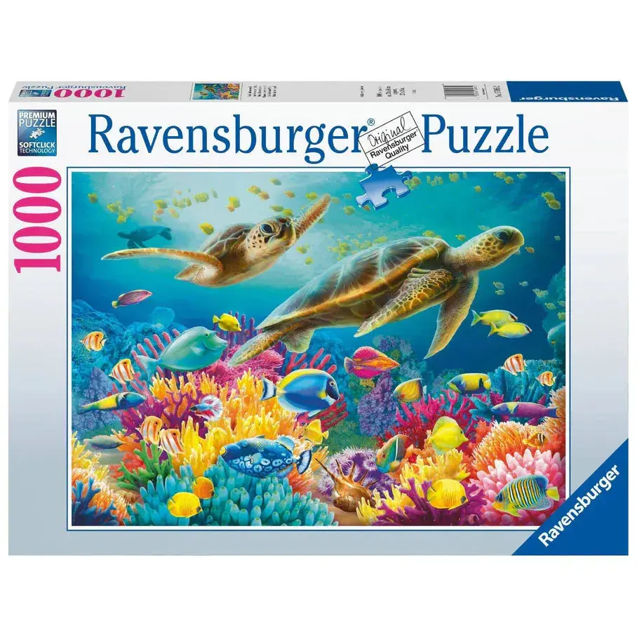 Ravensburger 1000Pc Blue Underwater World Puzzle 1