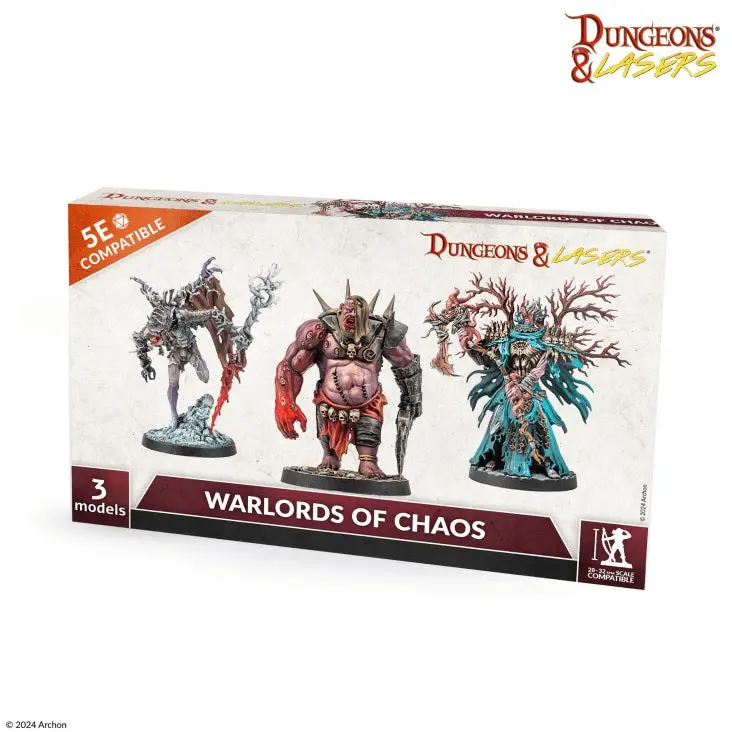Dungeons & Lasers: Miniatures Warlords Of Chaos 2