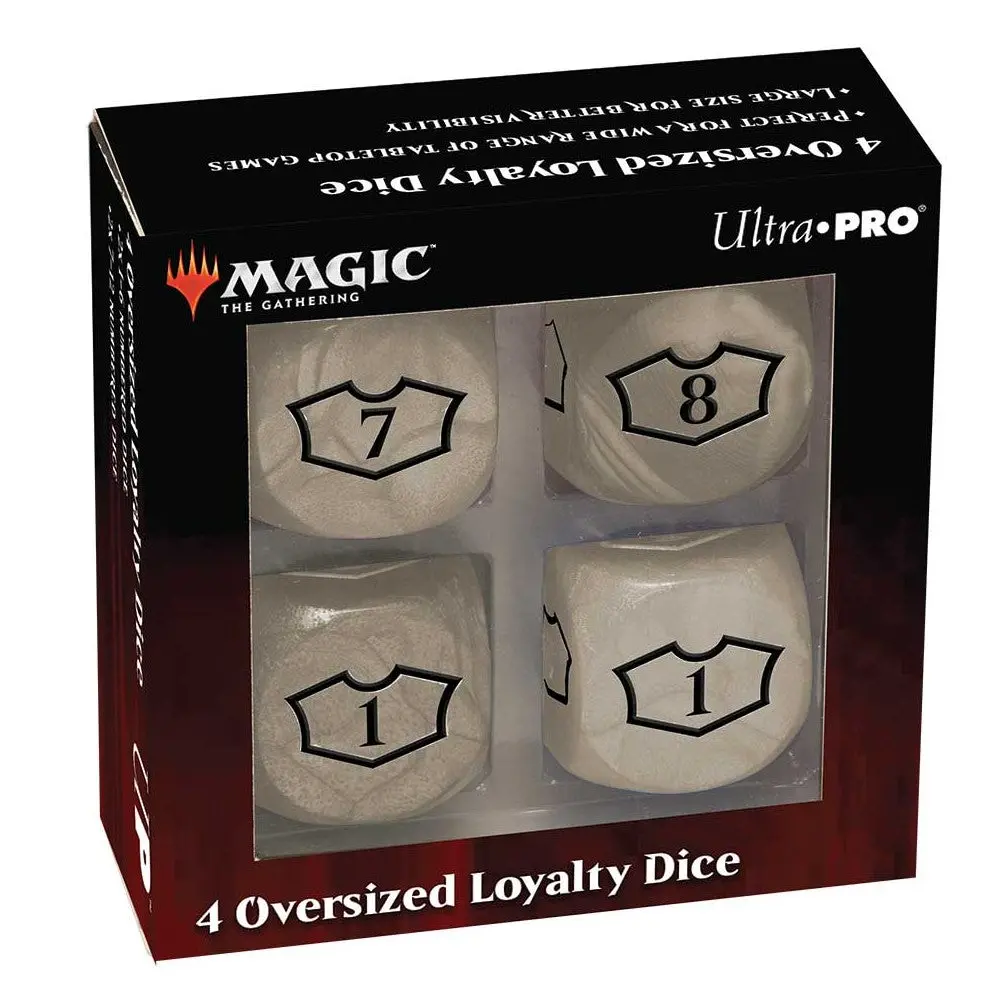 Ultra Pro: Up18604 Deluxe 22Mm Plains Loyalty Dice Set With 7-12 1