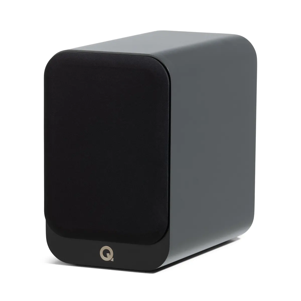 Q Acoustics 3030C Standmount Speakers Satin Black Pair 1