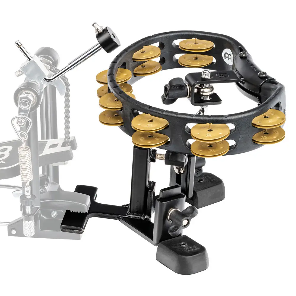 Meinl Benny Greb Tambostep Foot Tambourine - Black 1