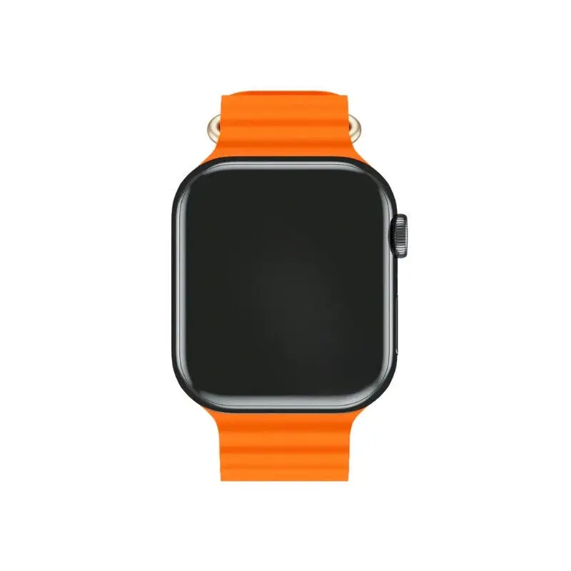 Hoco Apple Watch Ocean Band For Series 42 / 44 / 45 / 46 / 49 Mm (Orange) 1