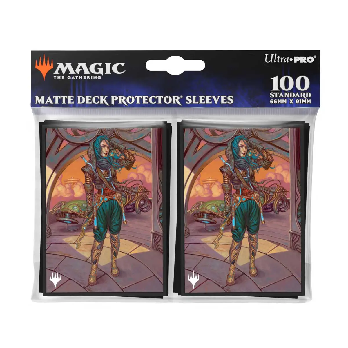 Ultra Pro: Up38663 Mtg 2025 Aetherdrift 100Ct Deck Protector Sleeves Borderless Racer 1 Mtg 1