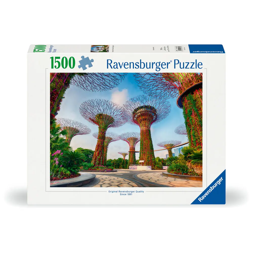 Ravensburger 1500Pc Wt: Singapur/Tokyo Puzzle 1