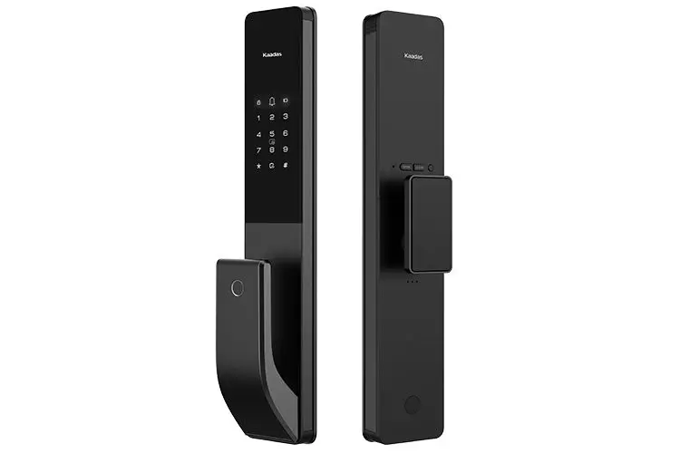 Kaadas Q15-5Wk Push Pull Wi-Fi Smart Lock - Matte Black 1