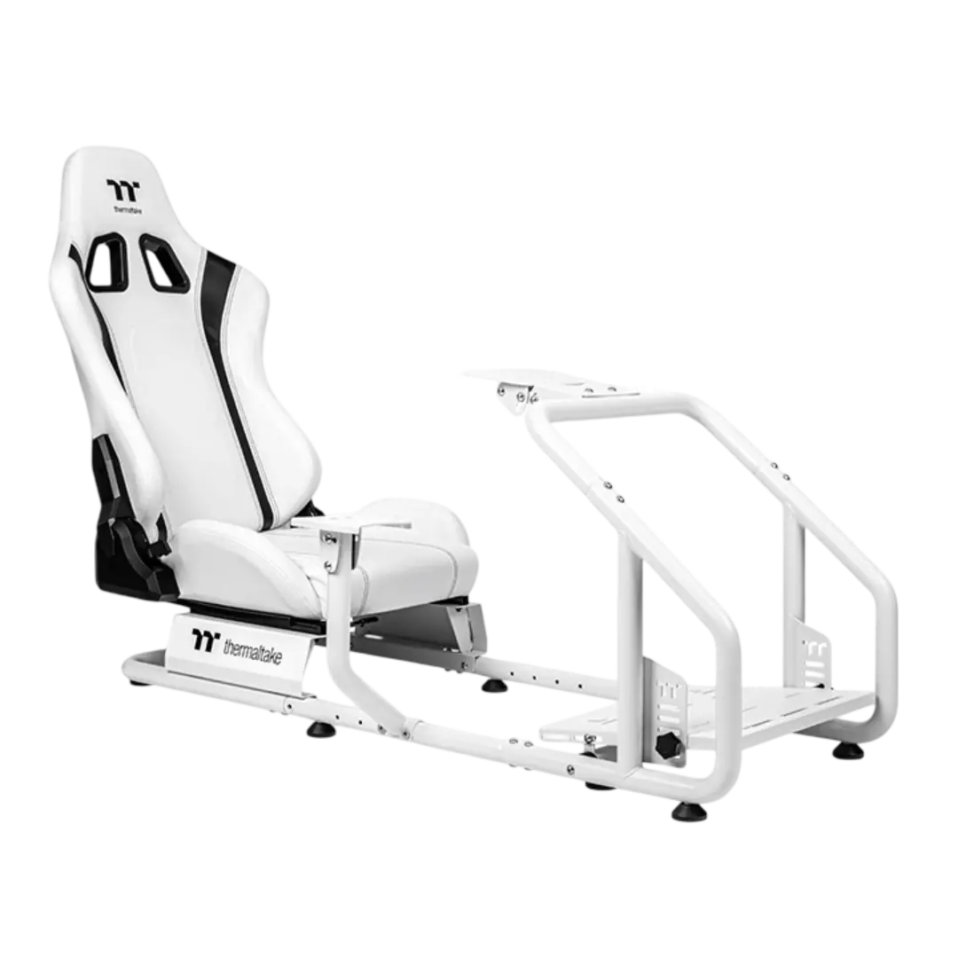 Thermaltake Gaming Gr300 Racing Simulator Cockpit White Edition 1