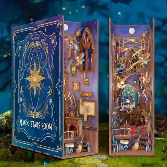 Tonecheer Magic Stars Room Book Nook Kit 2