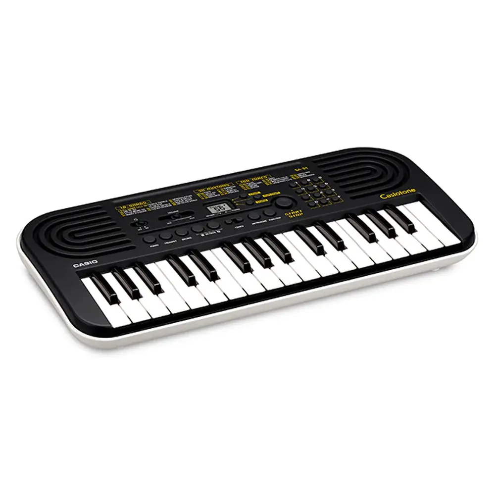 Casio Sa-51 Casiotone Mini Portable 32 Key Musical Keyboard/Electric Piano Black 2