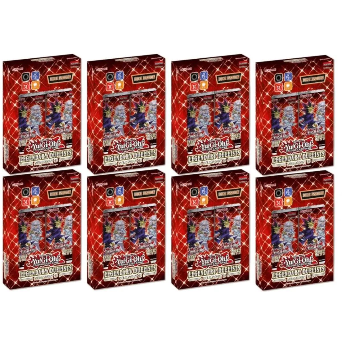 Konami Yugioh Legendary Duelists Season 3 Boxed Set Display 1
