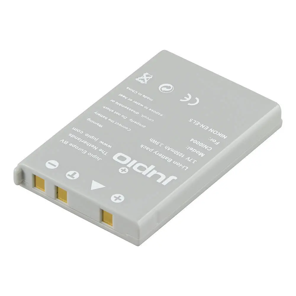 Jupio Li-Ion 3.7V 1050Mah Rechargeable Battery For Nikon En-El5 Camera 1
