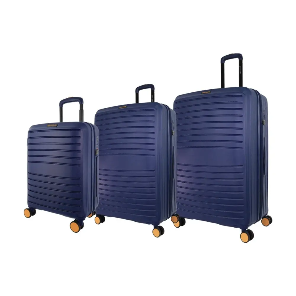 Pierre Cardin Hardshell Luggage Set 3Pc (Navy) 1