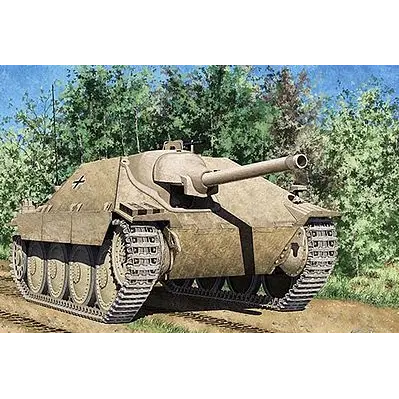 Academy 1/35 Hetzer Early Production Plastic Model Kit 1