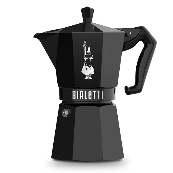 Bialetti Moka Exclusive - 3 Cup / Black 1
