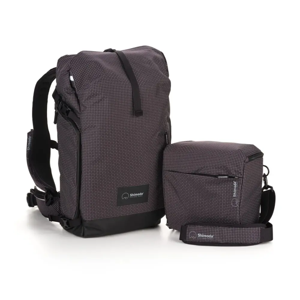 Shimoda Side Country 28 Womens Starter Kit Camera Backpack Access Black/White 1
