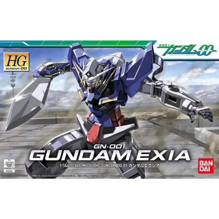 Bandai Hg 1/144 Exia Gundam Model Kit 2