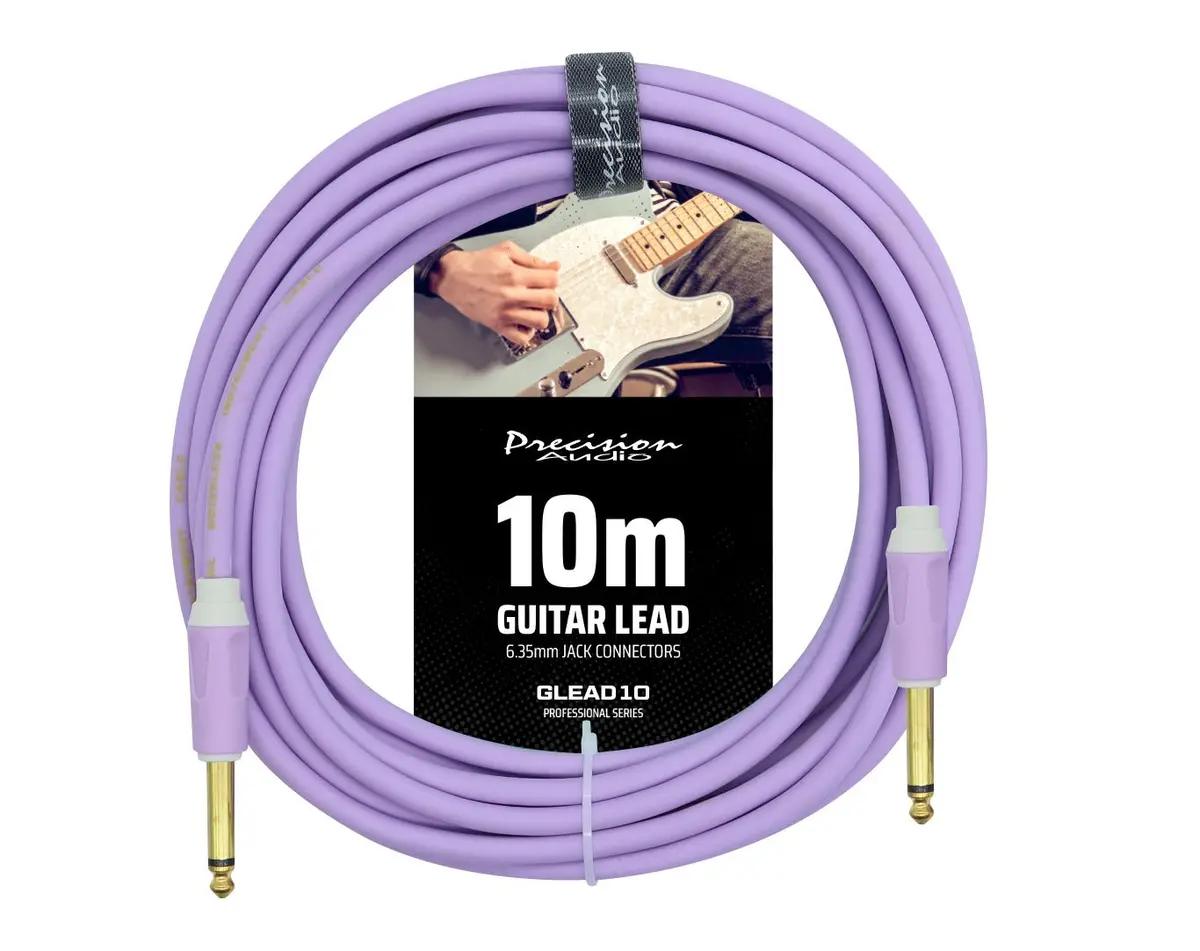 Precision Audio 5M Braided Guitar Lead 1/4" Jack 1