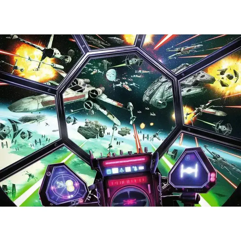 Ravensburger 1000Pc Star Wars:Tie Fighter Cockpit Puzzle 2