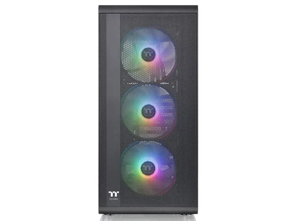 Thermaltake S200 Tg Plus Argb Mid-Tower Case - Black 2