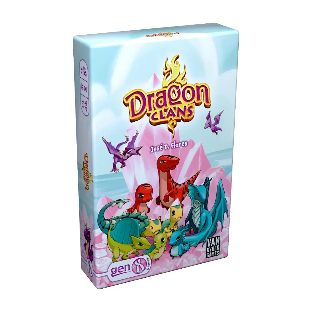 Van Ryder Games Dragon Clans Board Game 1
