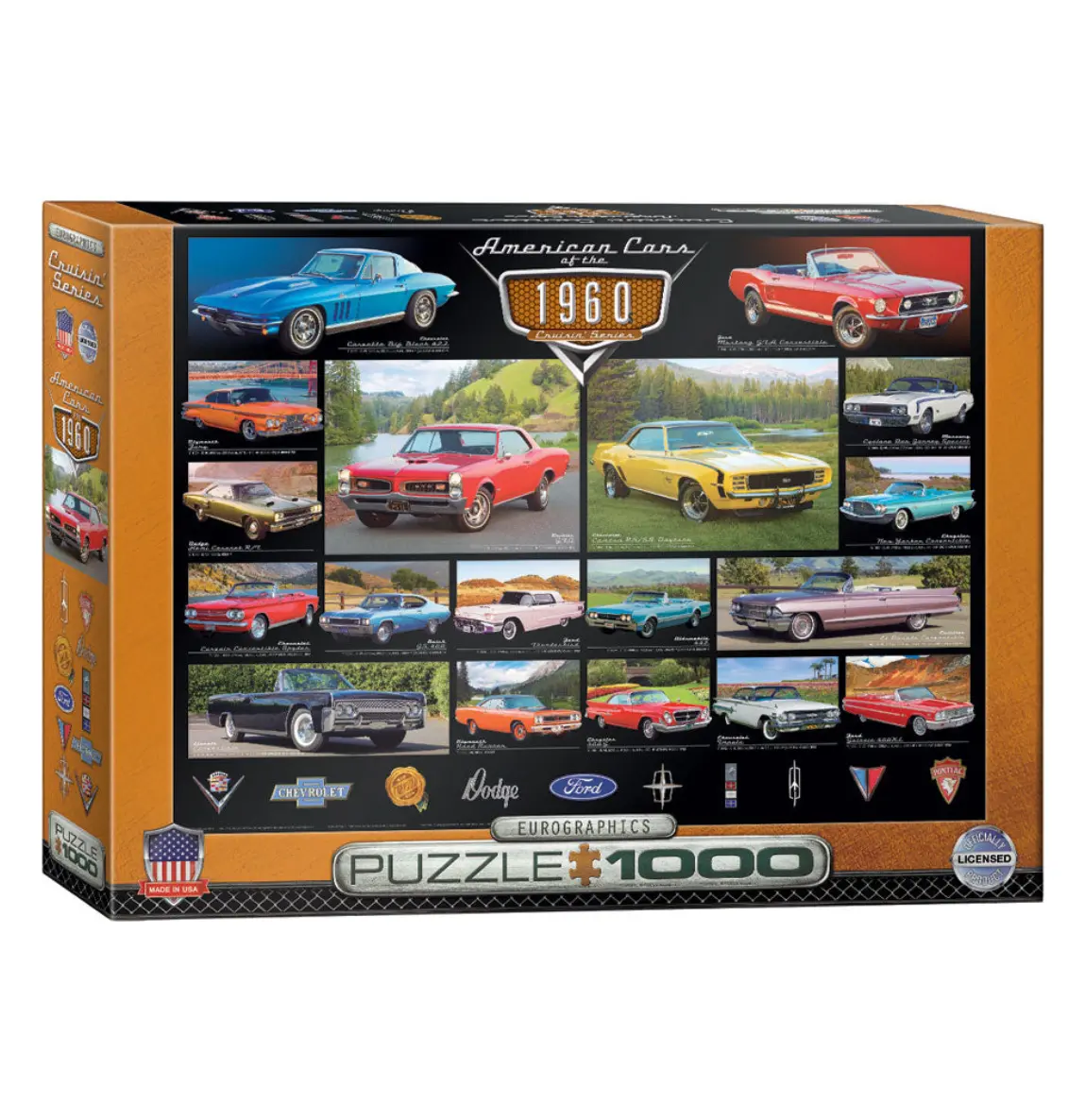 Eurographics 1000Pc Cruisin' Classics 1960S Puzzle 1