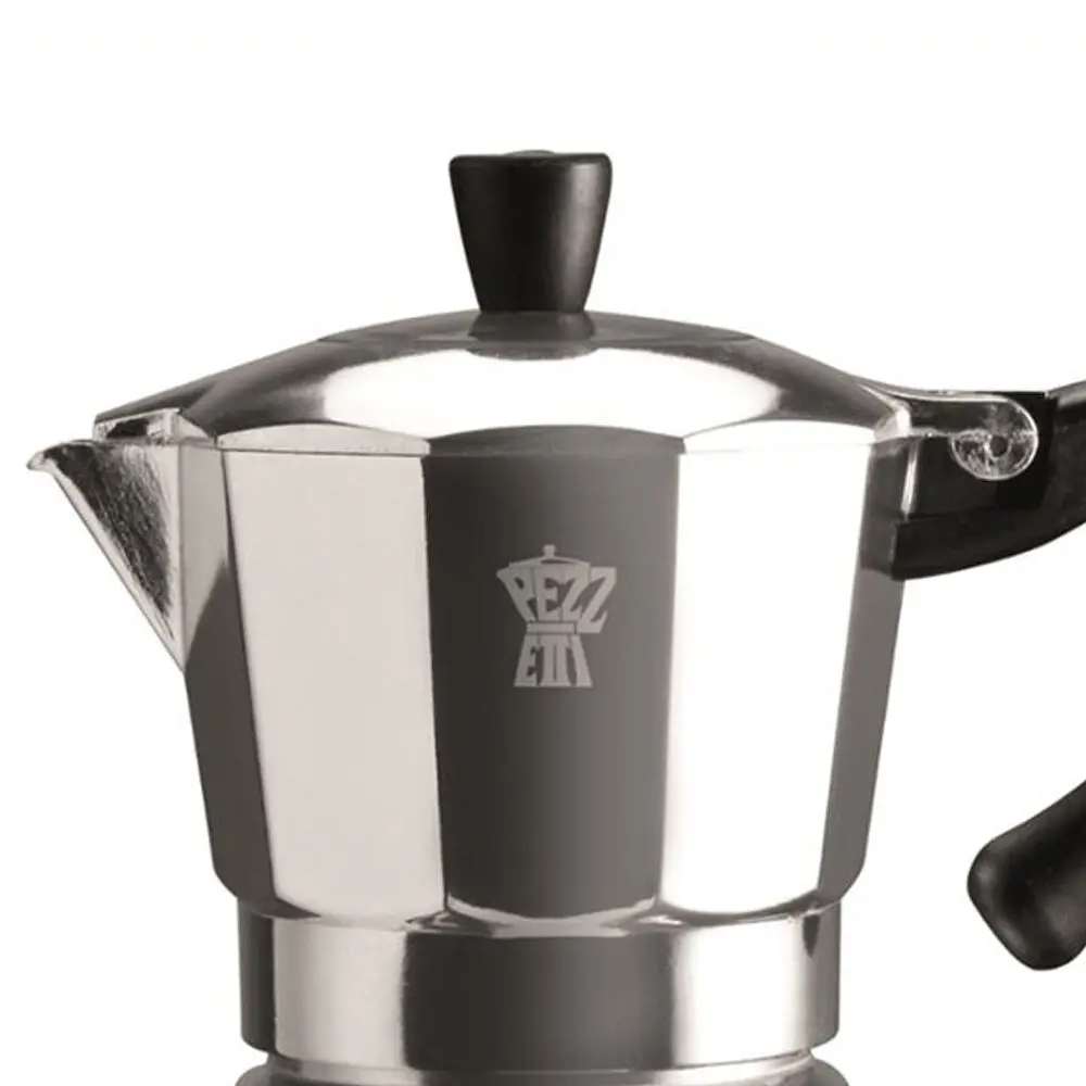Pezzetti Bellexpress Aluminium 6-Cup Stovetop Induction Coffee Maker Silver 2