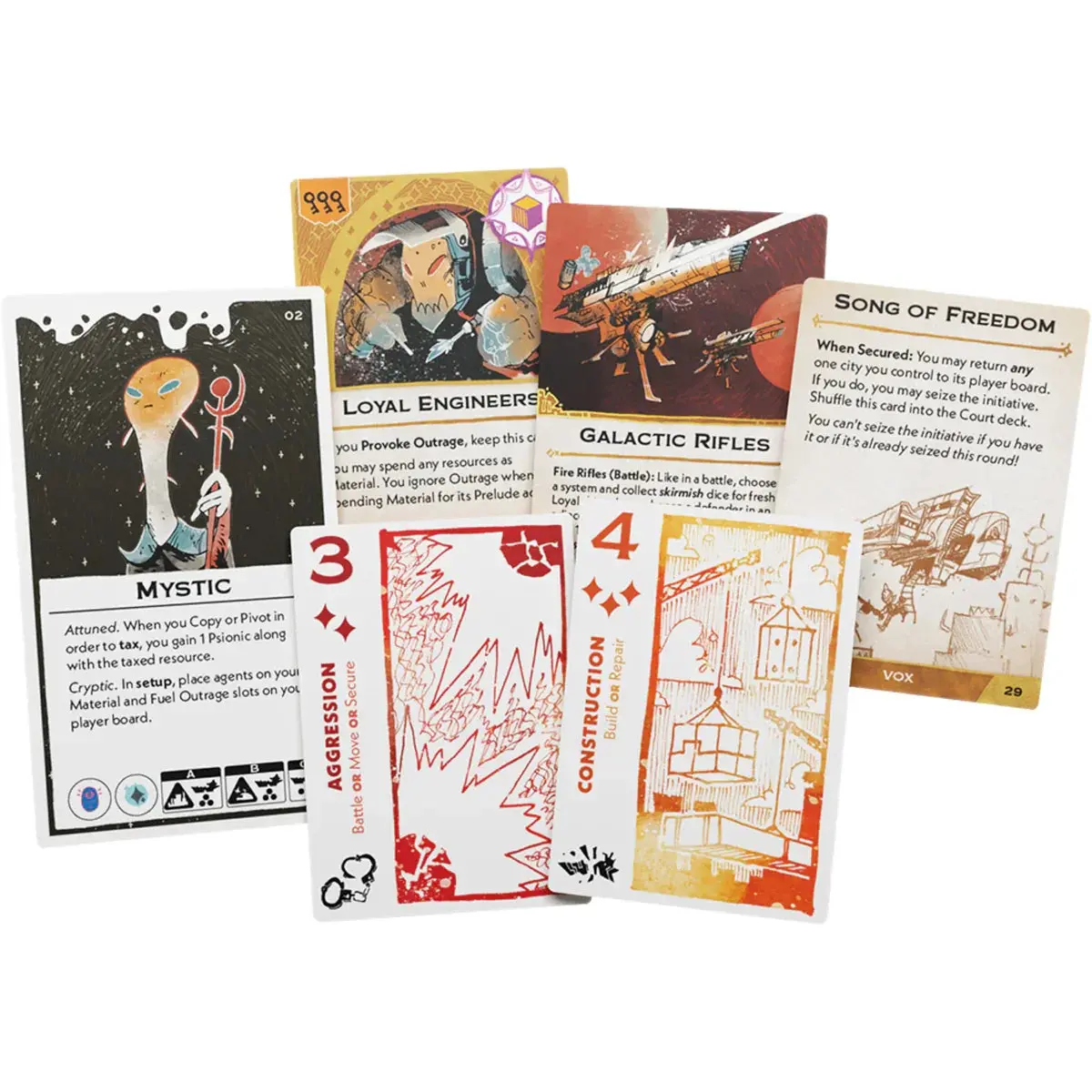 Leder Games Arcs Tabletop Strategy Game 2