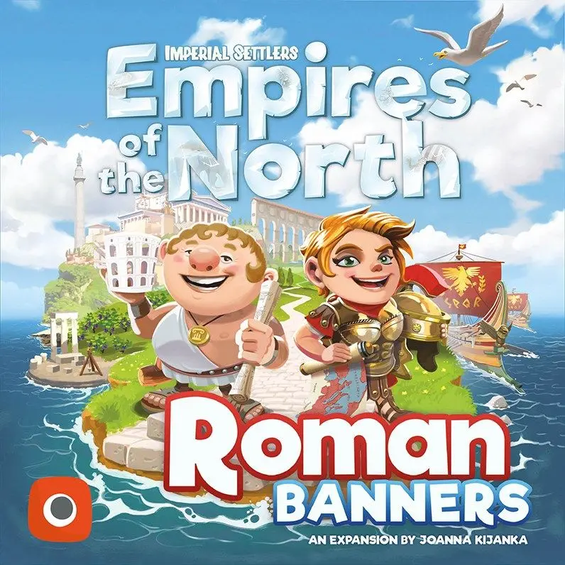Portal Games Imperial Settlers: Empires Of The North Roman Banners Board Game 1