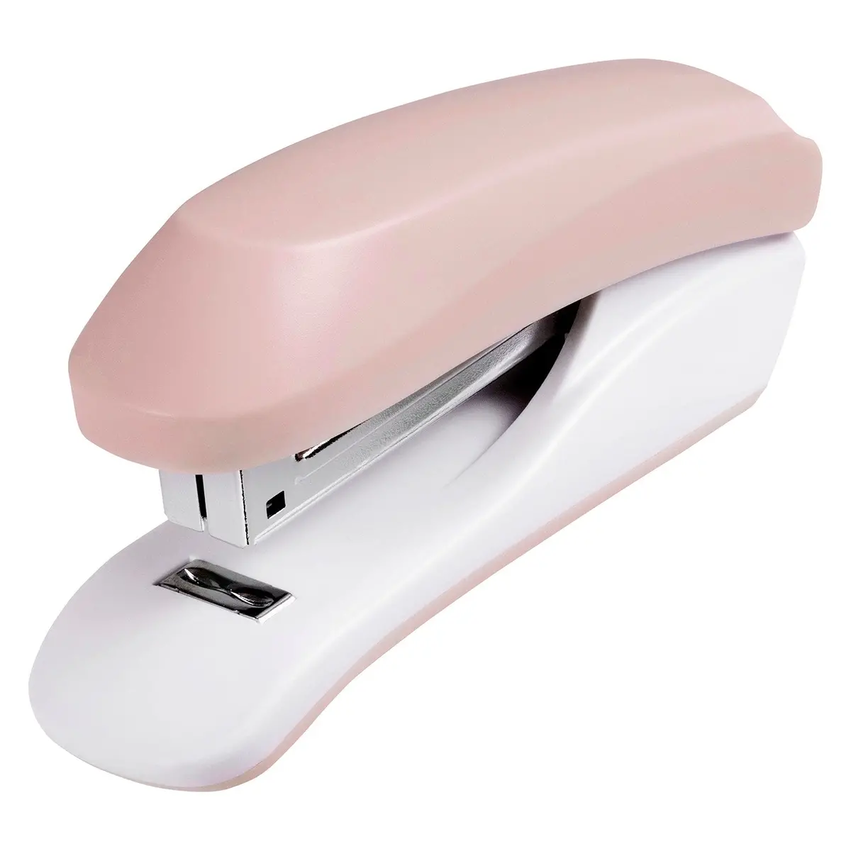 Rexel Anywhere Stapler Half Strip Blush Pink 1