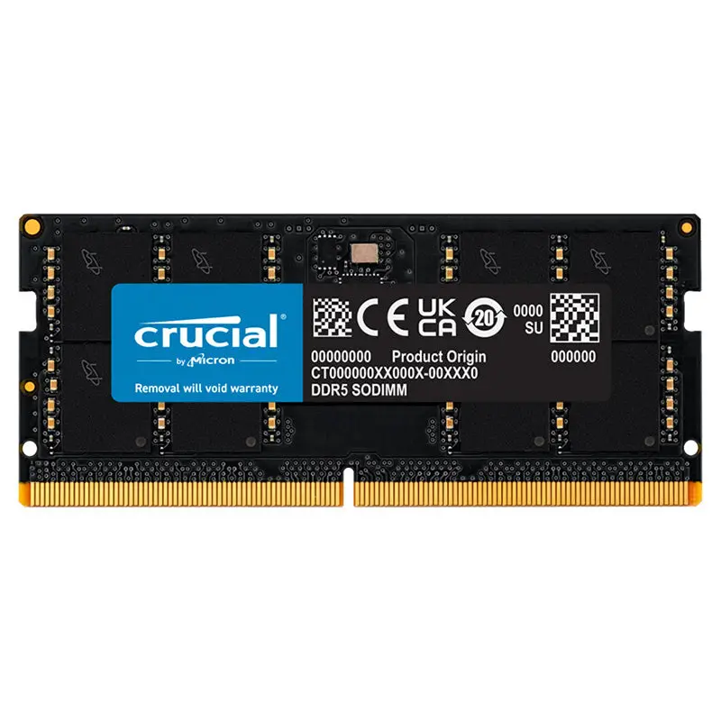 Crucial 32Gb (1X32gb) Ct32g48c40s5 4800Mhz Sodimm Ddr5 Ram 1