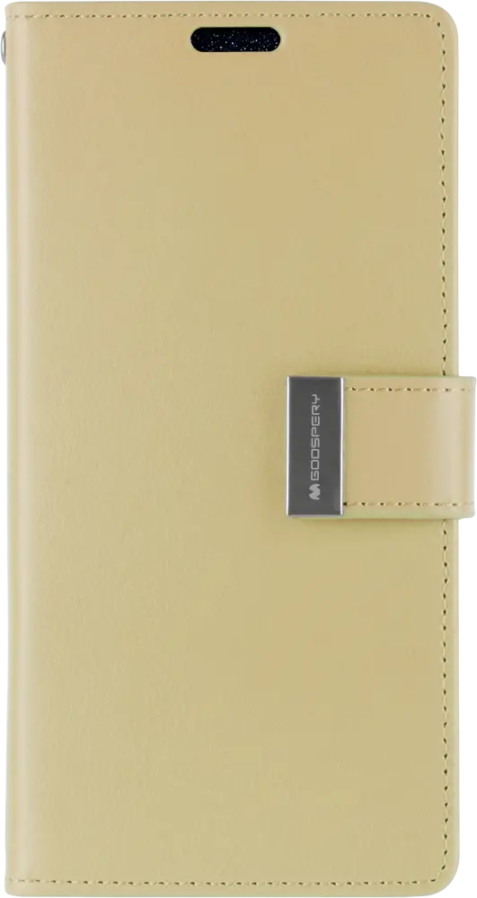 Goospery Rich Diary For Iphone 12/12 Pro - Gold 1