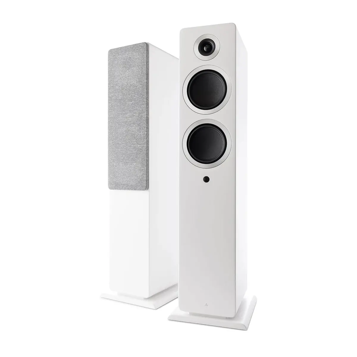 Argon Audio Forte White A5 Mk2 Bookshelf Speakers 1
