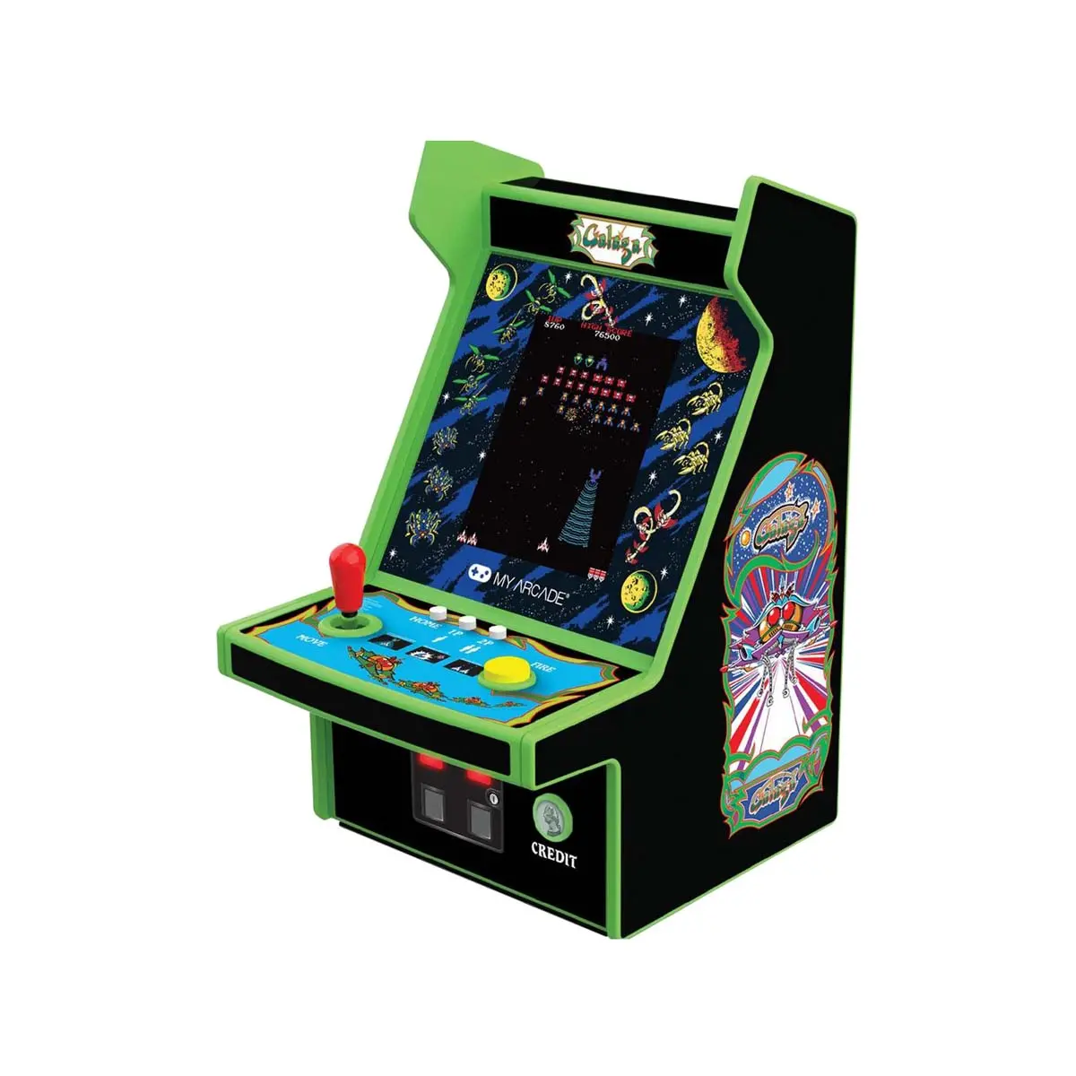 Myarcade Galaga Retro Arcade 6.75" Micro Player Pro (16) 2