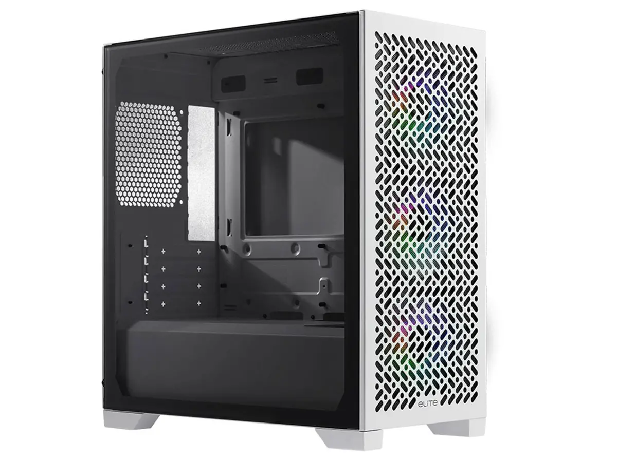 Cooler Master Elite 302 Micro-Atx Case (White) 1