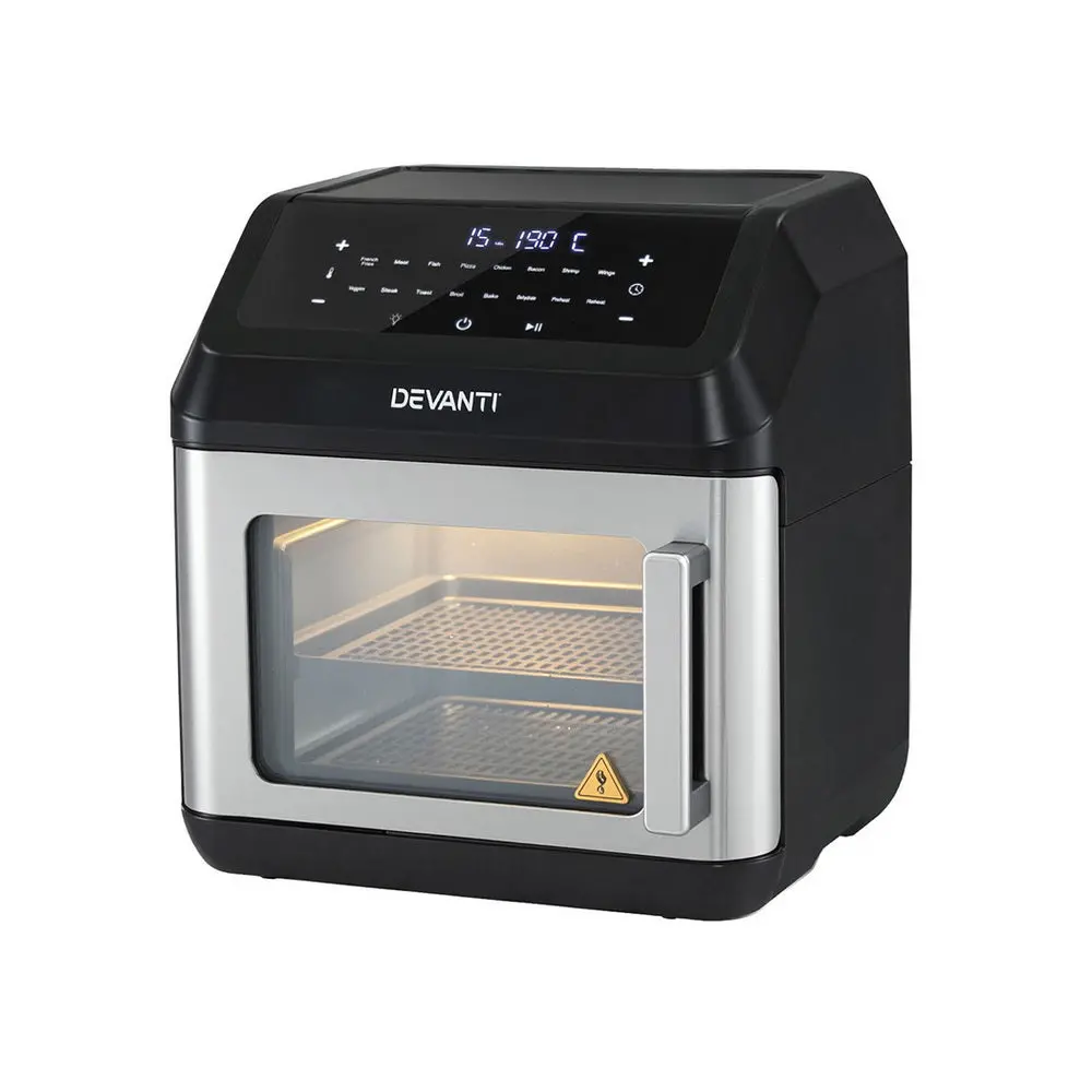 Devanti Air Fryer 13L Lcd Fryers Oven 1