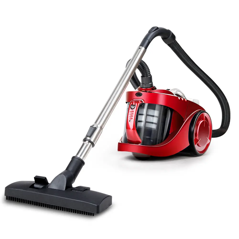 Devanti 2200W Multi-Cyclonic Bagless Vacuum Cleaner Pet Hair (Red) 1