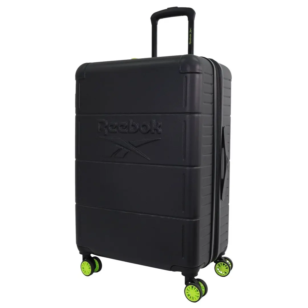 Reebok Wanderer Large 125L Hard Shell Case Travel Luggage (Black) 1