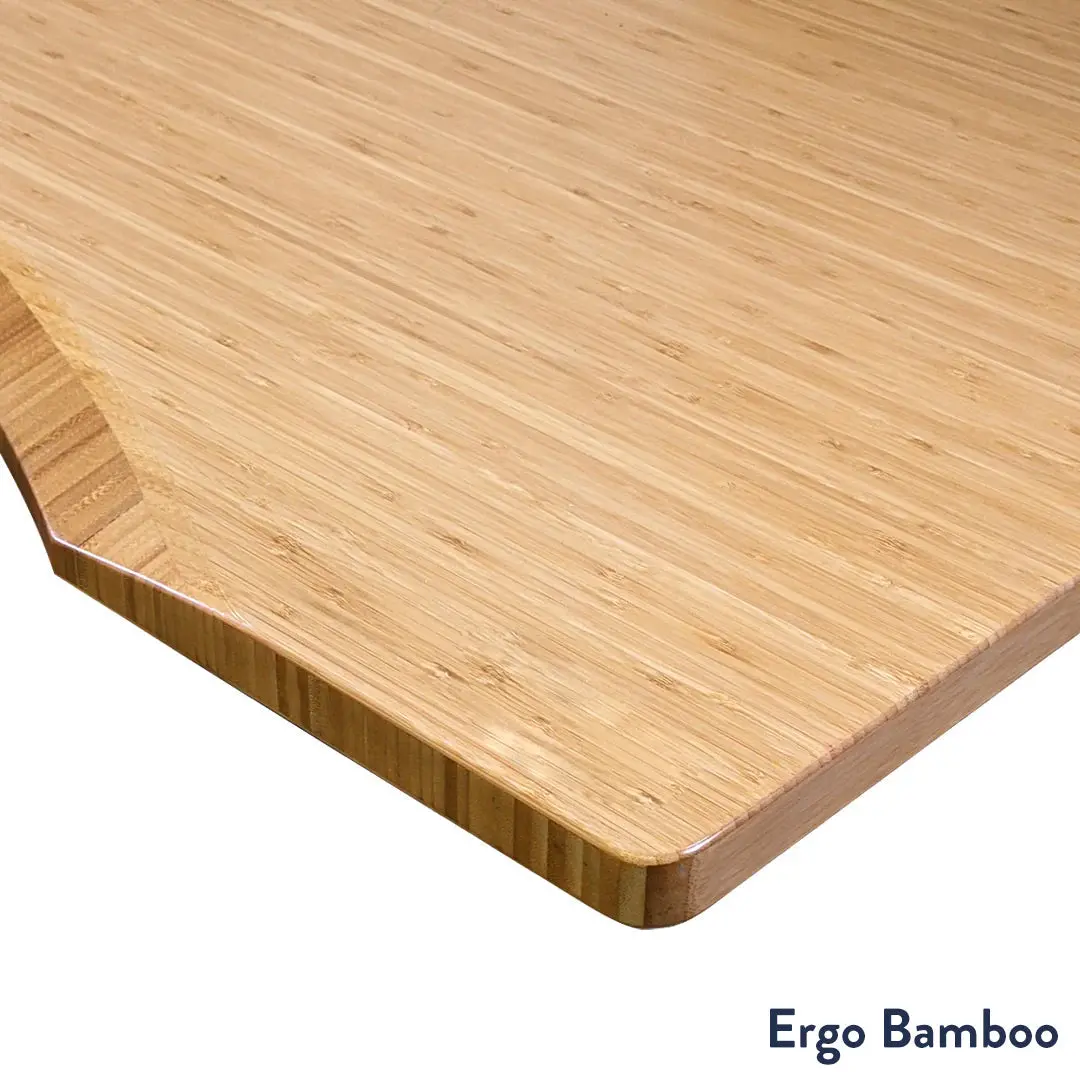Desky Dual Ergo Edge Sit Stand Desk 180Cm Bamboo Desktop And Space Grey Frame 2